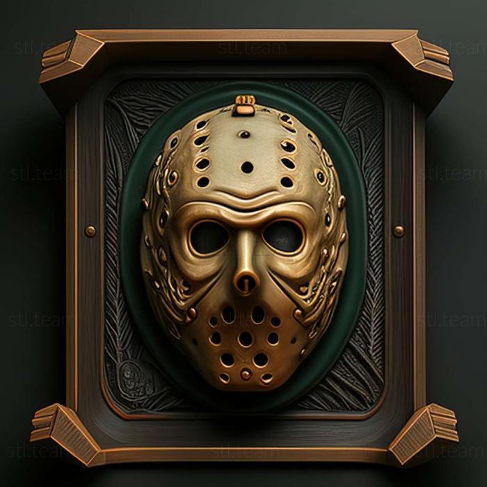 3D model Friday the 13th 1988 game (STL)